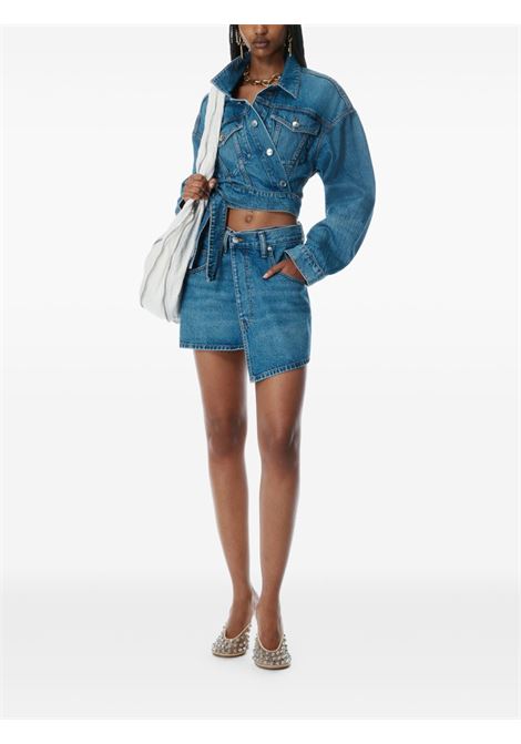 Blue denim mini skirt Alexander wang - women ALEXANDER WANG | 4DC2255721401